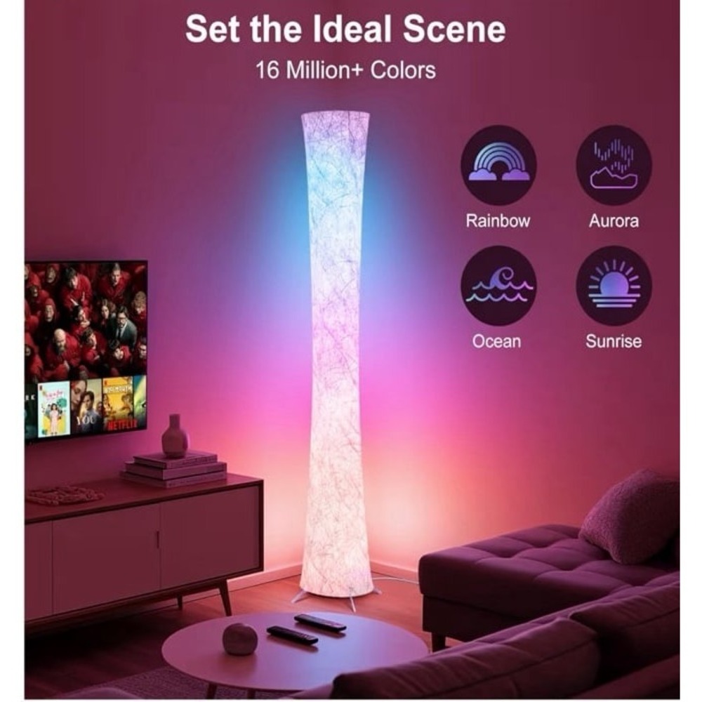 LED Floor Lamp NEW but open box. - Picture 4 of 9